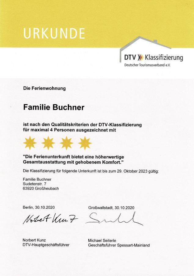 Ferienwohnung Familie Buchner Großheubach Εξωτερικό φωτογραφία